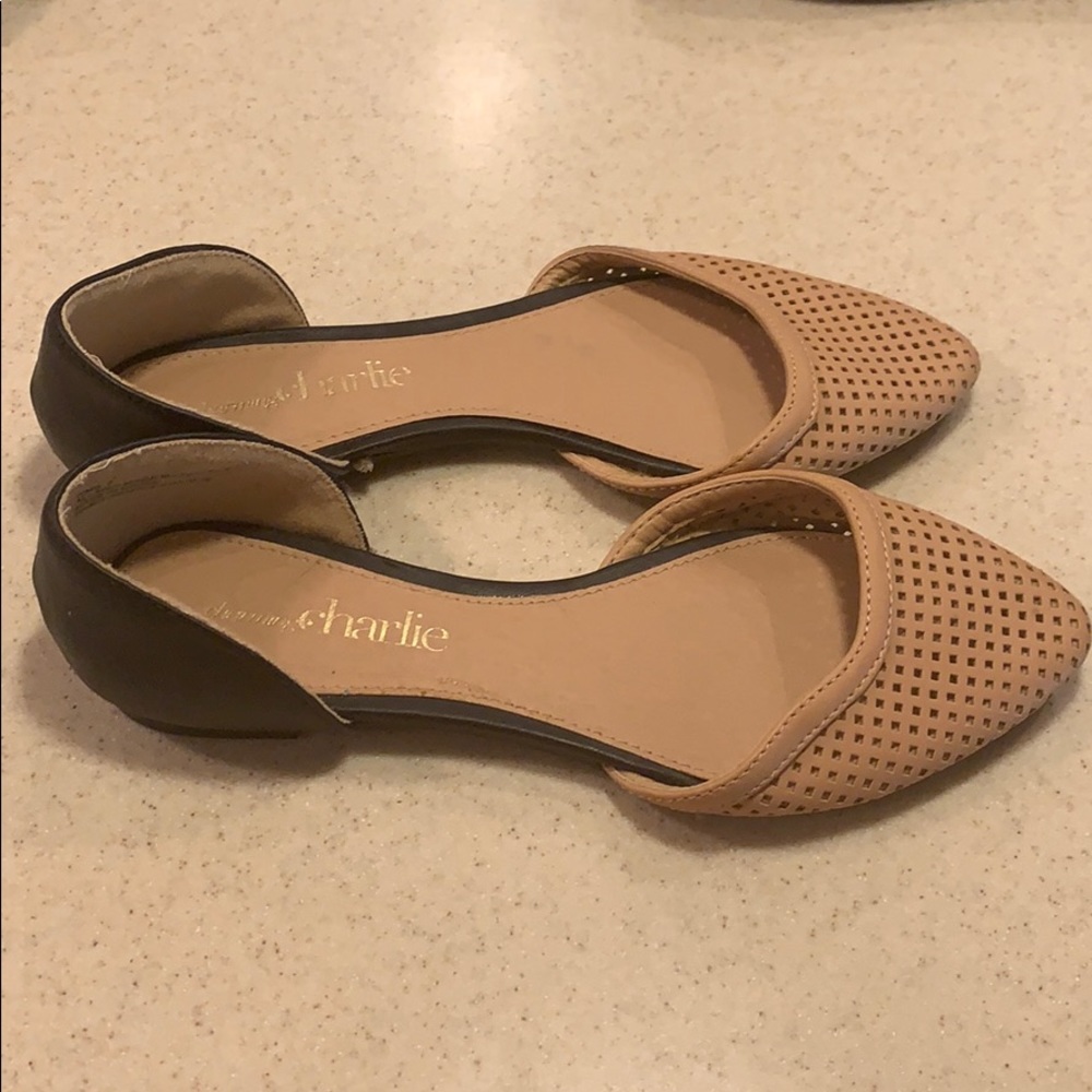 charming charlie flats.